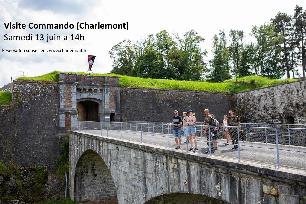 Visite commando Charlemont Charlemont Givet