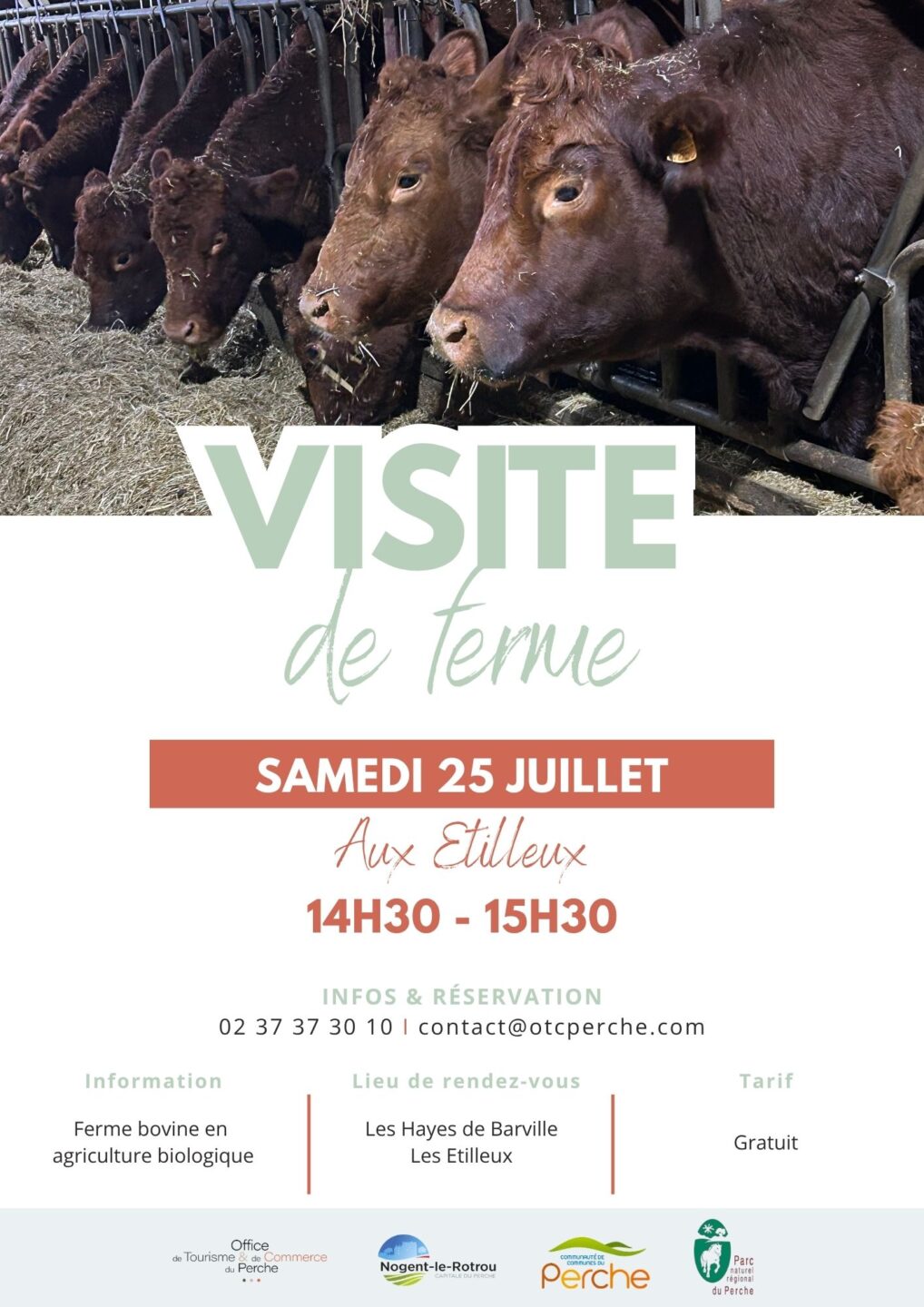 Visite de ferme Les Hayes de Barville Les Étilleux 2026-07-25