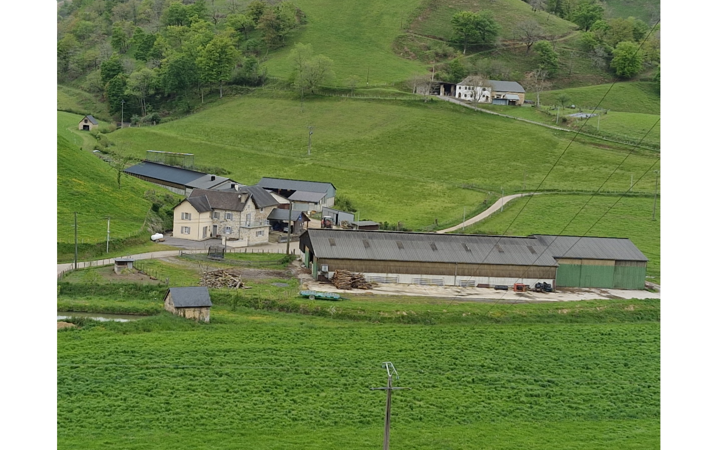 Visite de la ferme Burgubu GAEC Burgubu Roquiague