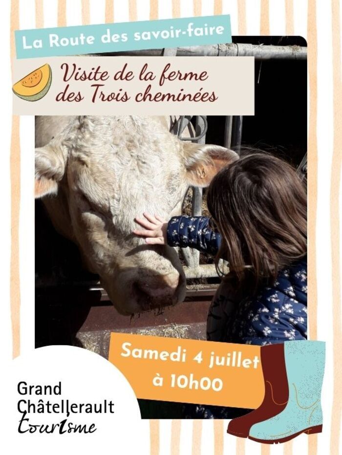 Visite de la Ferme des Trois Cheminées Rue des Trois Cheminées Châtellerault