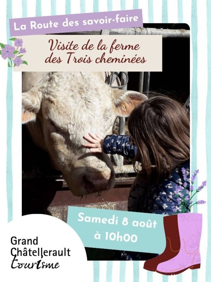 Visite de la Ferme des Trois Cheminées Elevage des 3 cheminées Châtellerault 2026-08-08