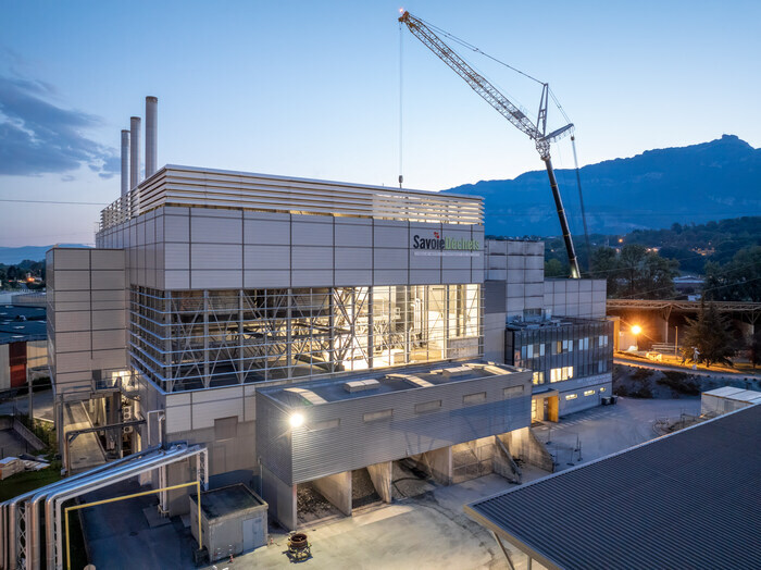 Visite de l’Unité de Valorisation Énergétique et de Traitement des Déchets (UVETD), Usine de valorisation énergétique et de traitement des déchets (UVETD), Chambéry