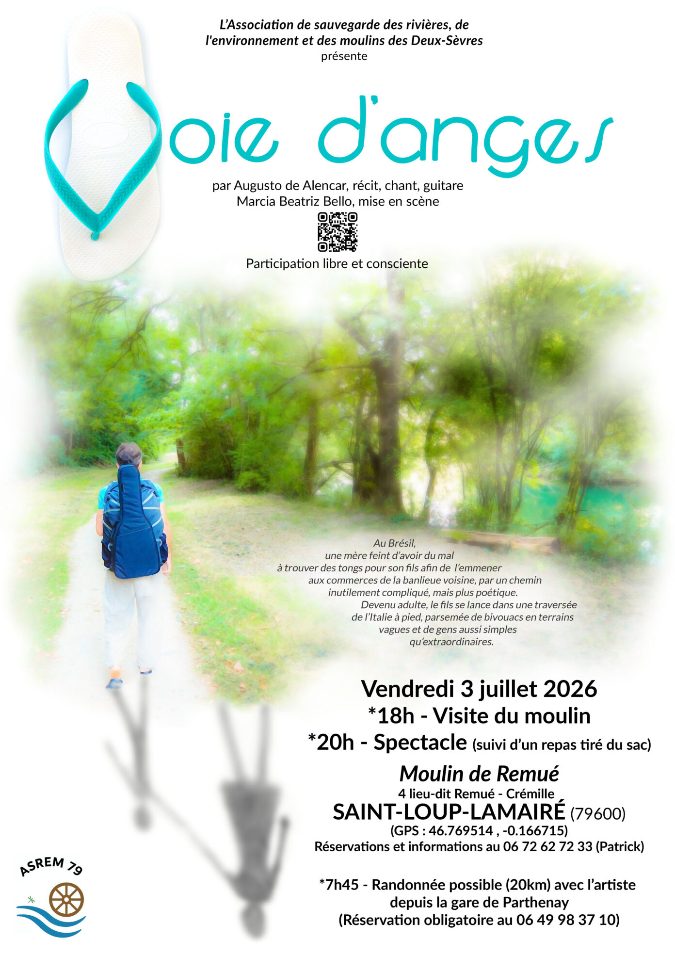 Visite du Moulin de Remué et spectacle  Saint-Loup-Lamairé