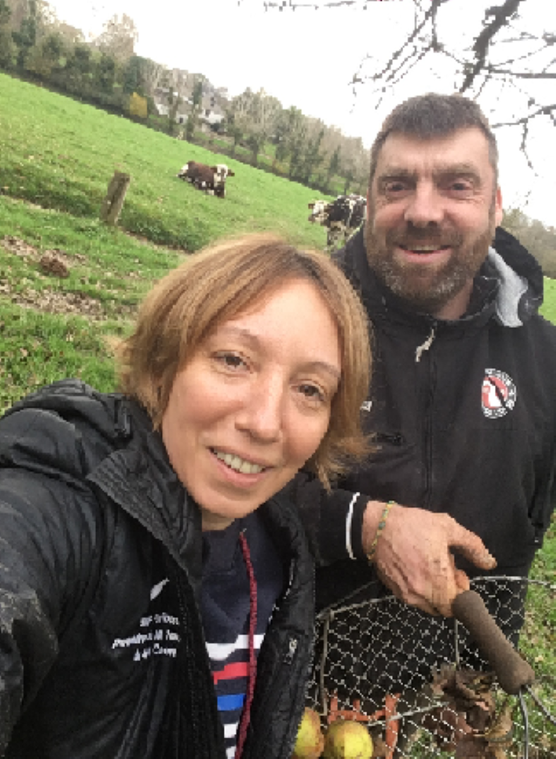 Visite d’une ferme laitiere et cidricole Magasin de la ferme Anctoville-sur-Boscq