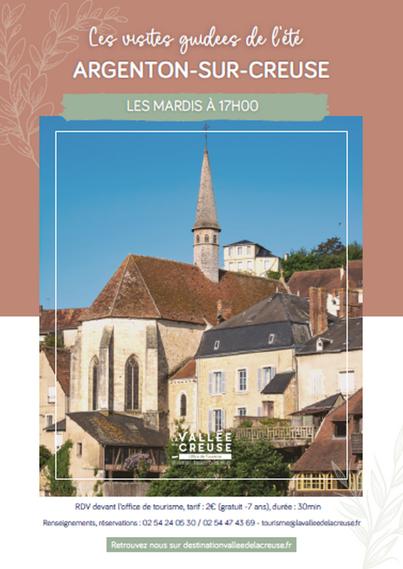 Visite flash Argenton sur Creuse  Argenton-sur-Creuse