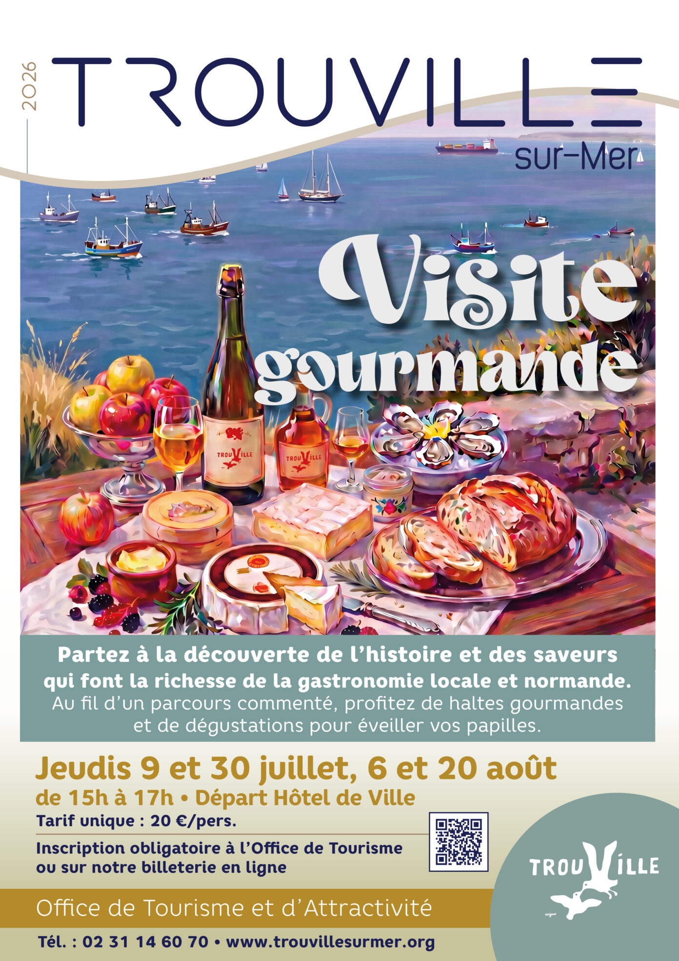 Visite gourmande — Trouville-sur-Mer, un goût de Normandie Office de Tourisme Trouville-sur-Mer