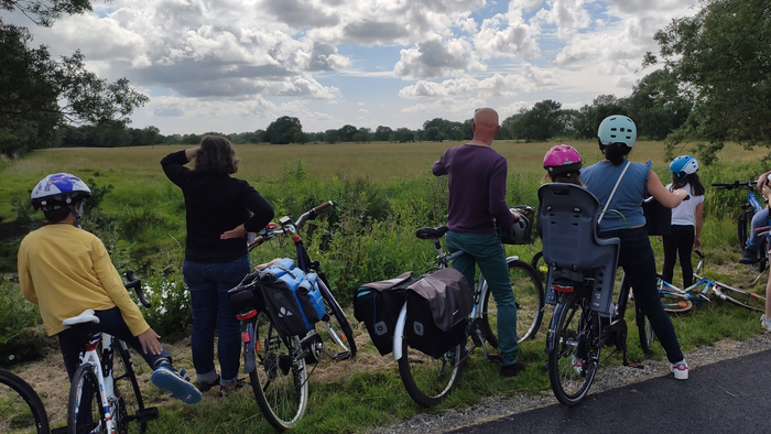 Visite guidée à vélo dans les marais de Couëron La Gerbetière – Maison Audubon