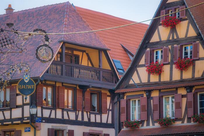 Visite guidée de Dambach-la-Ville Place du marché Dambach-la-Ville