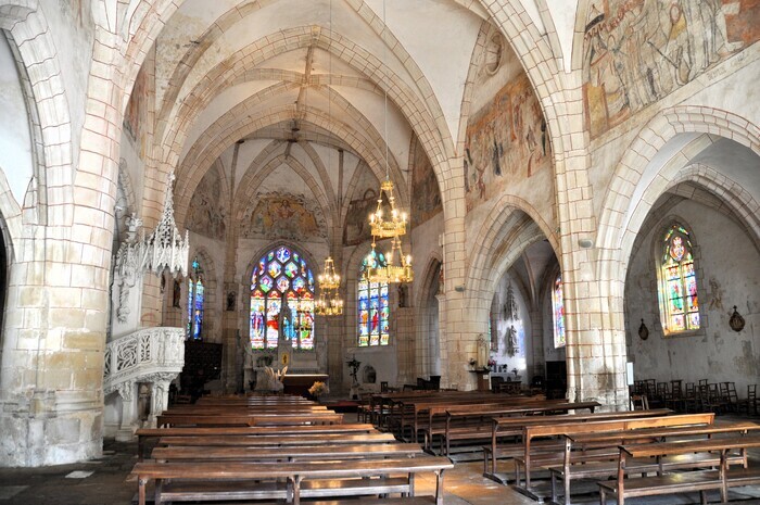 Visite guidée de l’église de Vault de Lugny, Eglise de Vault de Lugny, Vault-de-Lugny