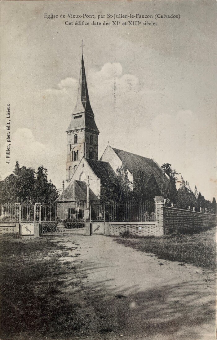 Visite guidée de l'église Vieux-Pont-en-Auge église Chemin de Vallées Saint-Pierre-en-Auge