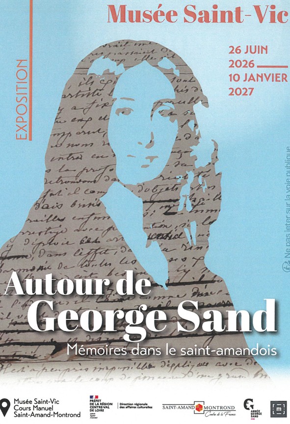 Visite guidée de l’exposition Autour de George Sand, mémoires dans le saint-amandois Saint-Amand-Montrond