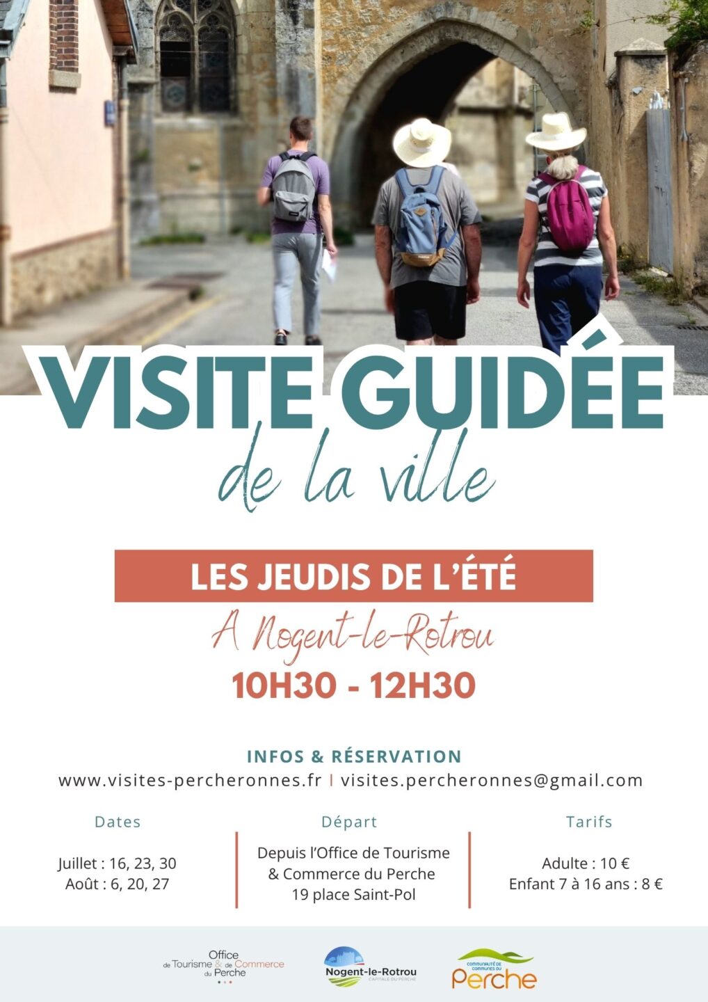 VISITE GUIDÉE DE NOGENT-LE-ROTROU  Nogent-le-Rotrou