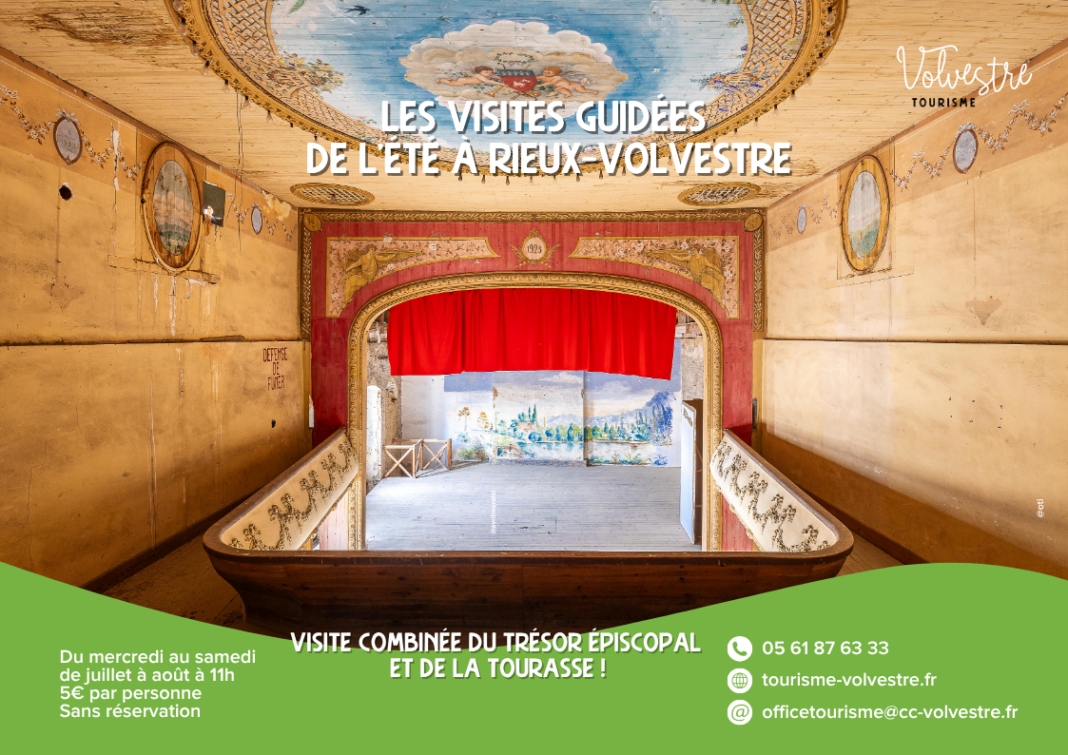 VISITE GUIDÉE DE RIEUX-VOLVESTRE LA CATHÉDRALE, SON TRÉSOR ET LA TOURASSE OFFICE DE TOURISME Rieux-Volvestre