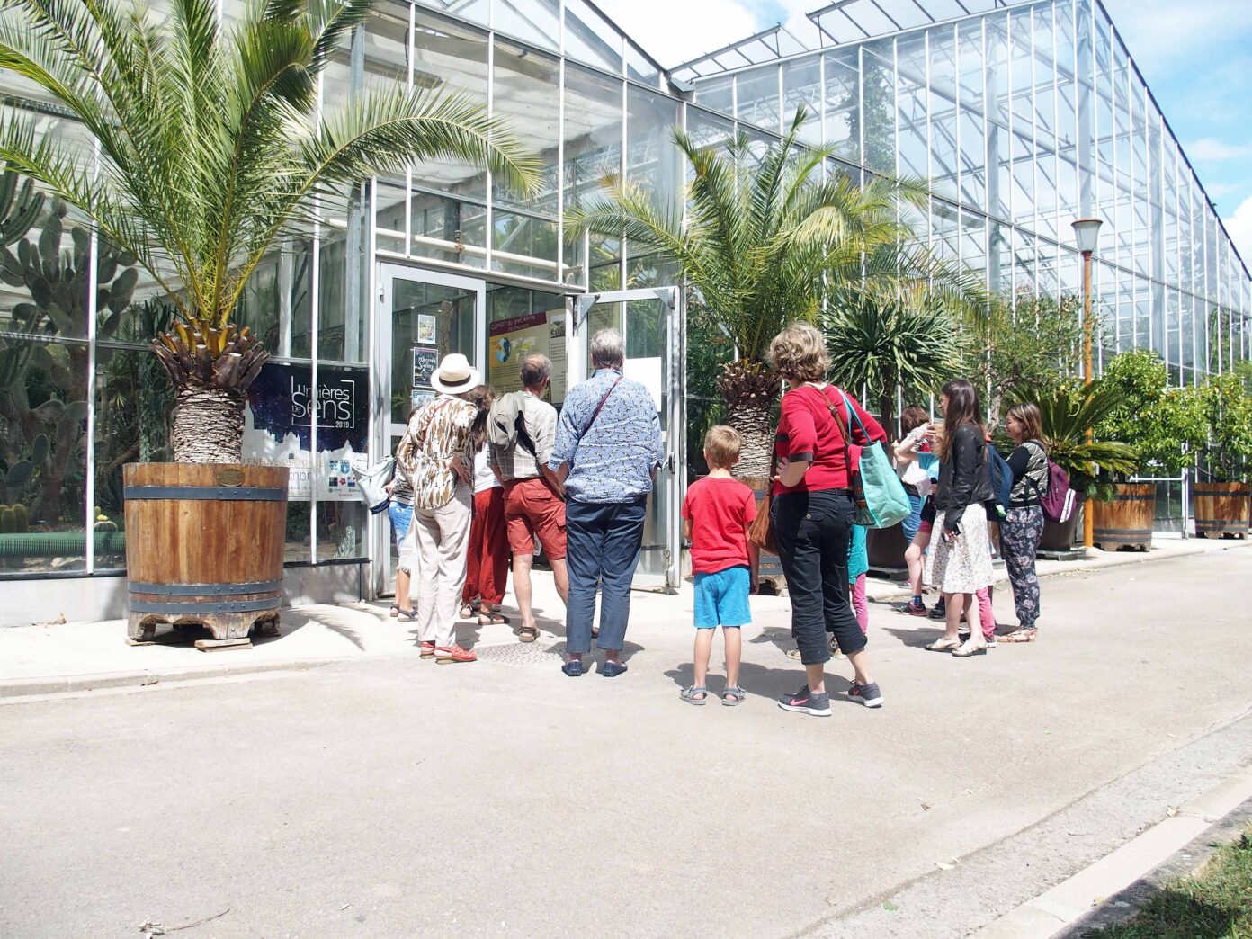 Visite guidée des serres de collection tropicales Parc du Moulin à Tan Sens