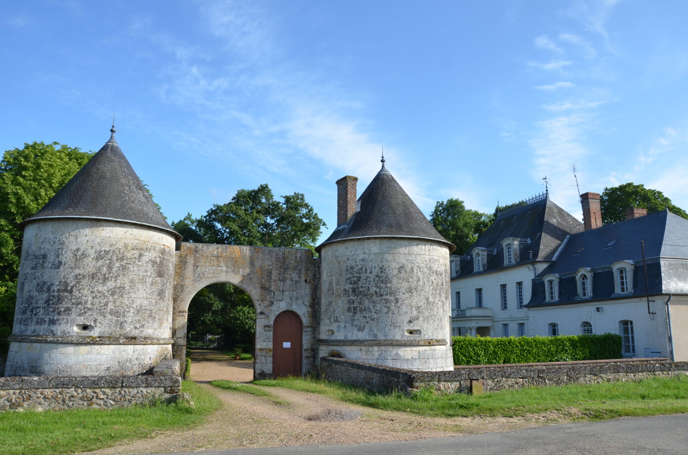 Visite guidée du château de la Touche-Hersant  Saint-Denis-Lanneray