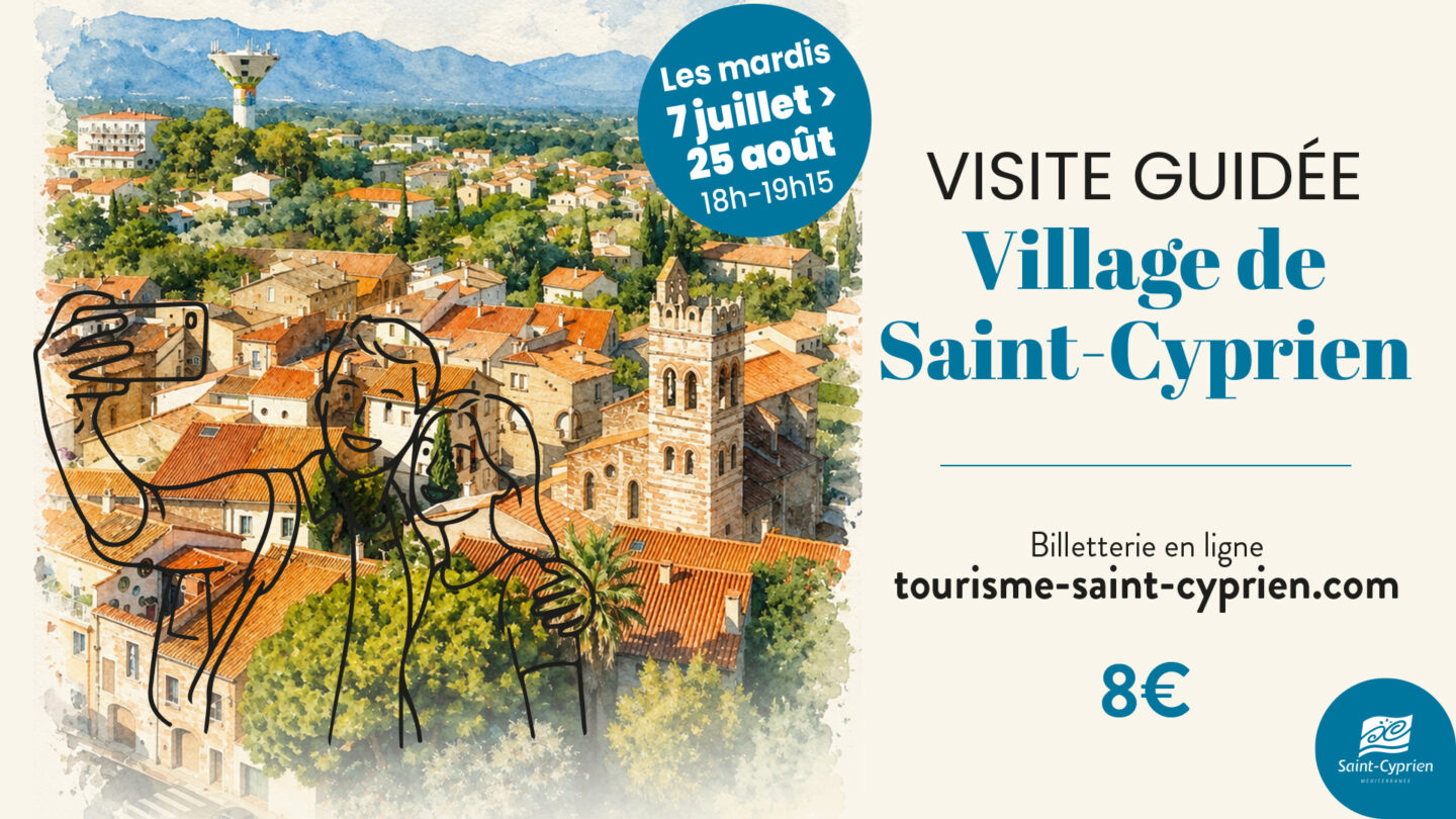 VISITE GUIDÉE DU VILLAGE DE SAINT-CYPRIEN Rue Emile Zola Saint-Cyprien