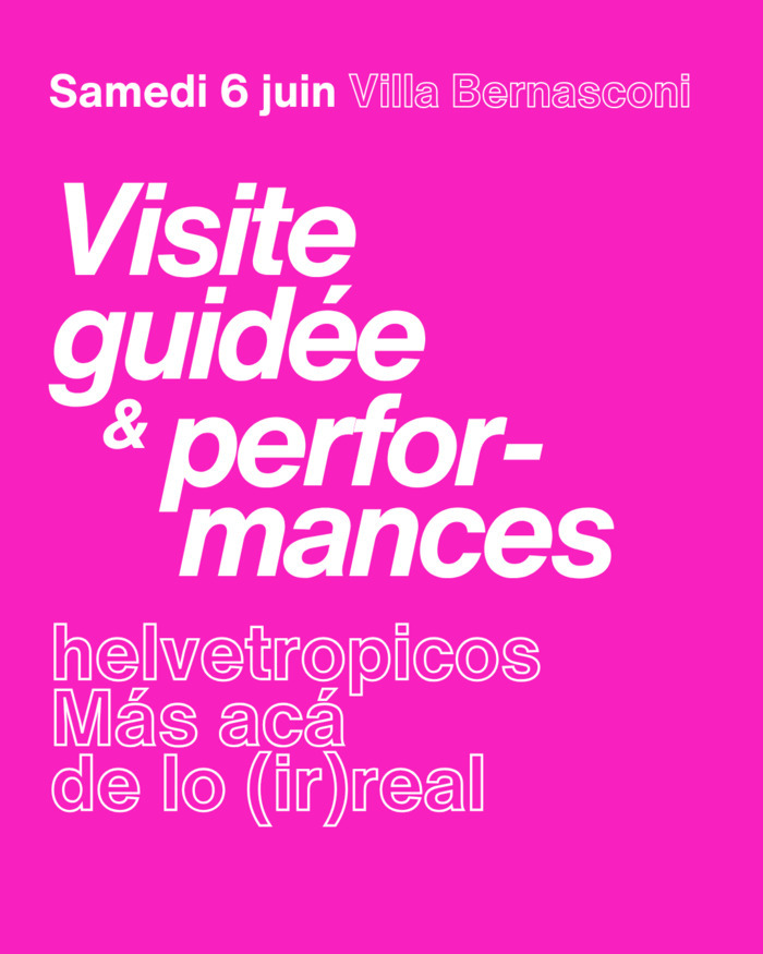 Visite guidée et performances, Villa Bernasconi, Lancy