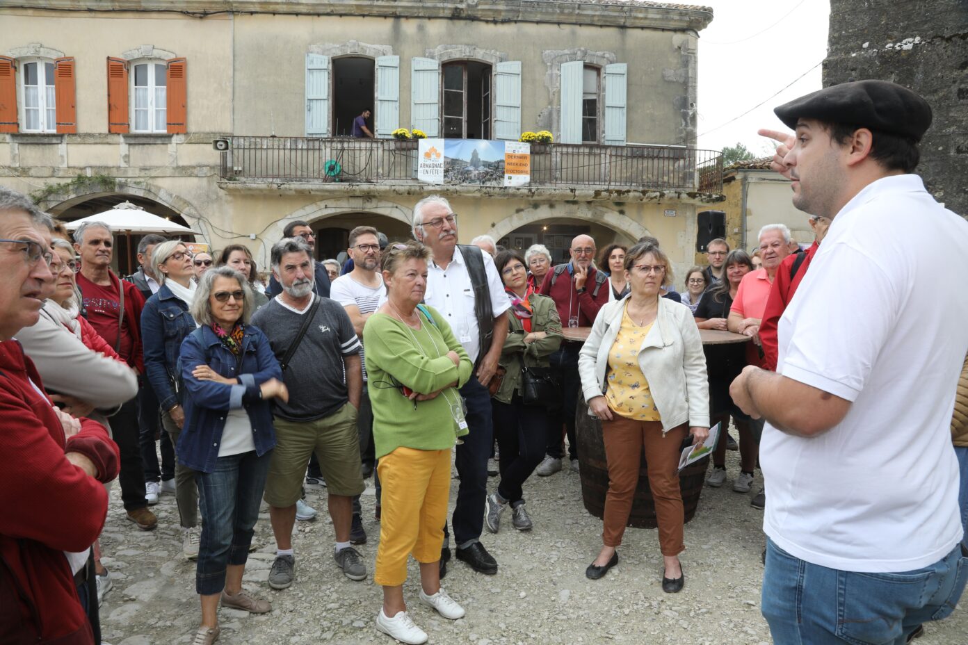 Visite guidée L&rsquo;échappée armagnacaise du Roi Henri IV Place Royale Labastide-d&rsquo;Armagnac