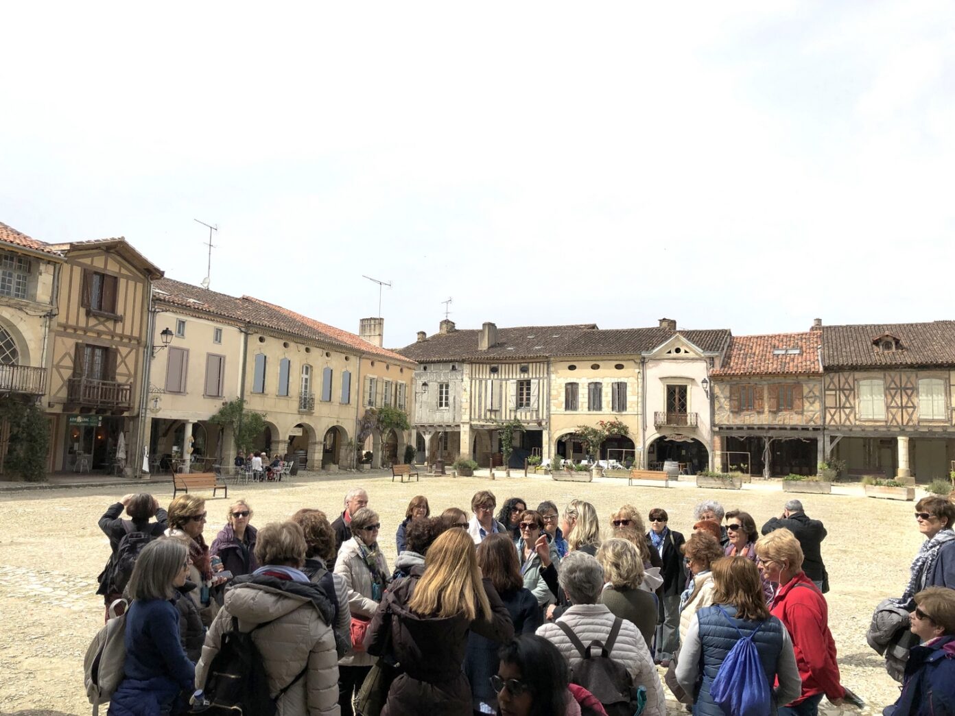 Visite guidée L&rsquo;échappée armagnacaise du Roi Henri IV Place Royale Labastide-d&rsquo;Armagnac