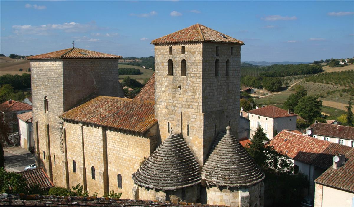 Visite guidée L’église romane d’Aubiac, une forteresse de pierre Aubiac