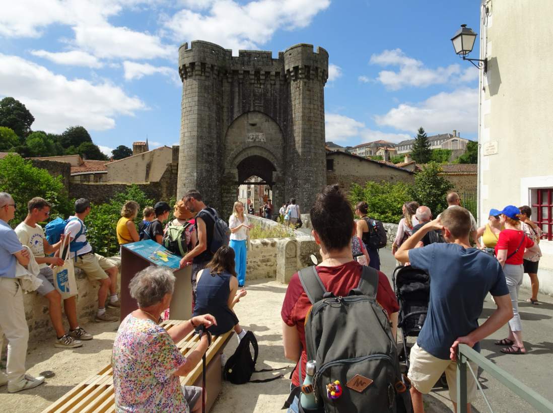 Visite guidée sensorielle Parthenay médiévale RDV au CIAP Parthenay