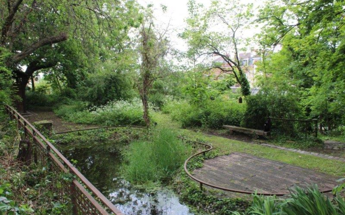 Visite Le jardin sauvage Saint-Vincent jardin sauvage Saint Vincent Paris