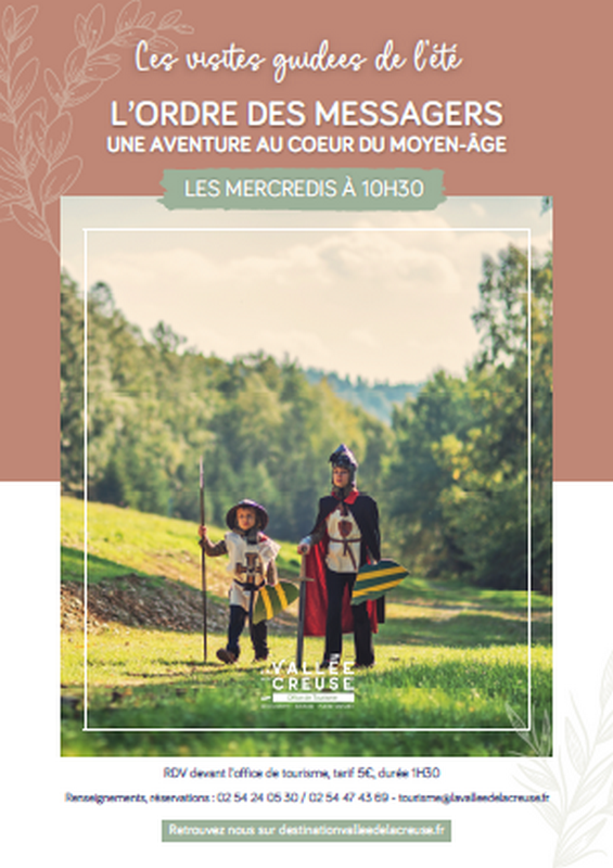 Visite L&rsquo;Ordre des messagers  Argenton-sur-Creuse