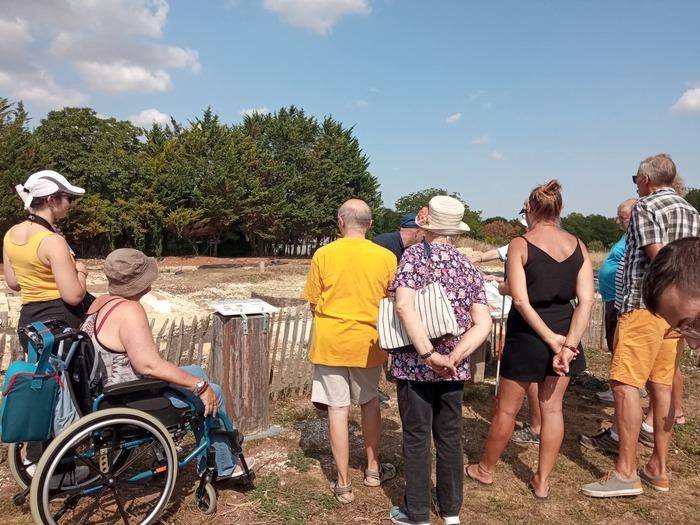 Visite ludique du site Villa gallo-romaine Saint-Saturnin-du-Bois