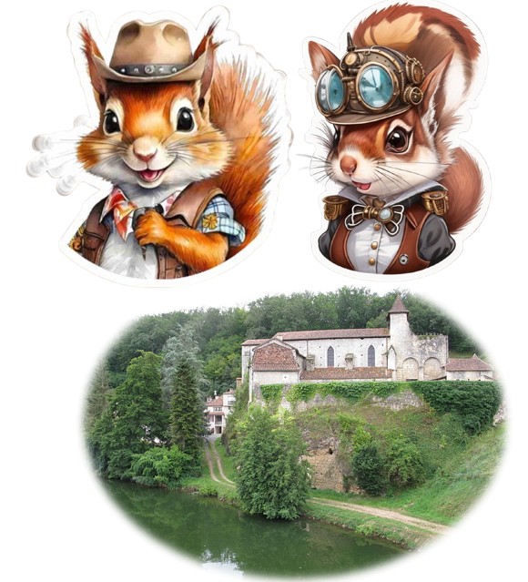 Visite ludique route de l’abbé Bouchillou Sourzac