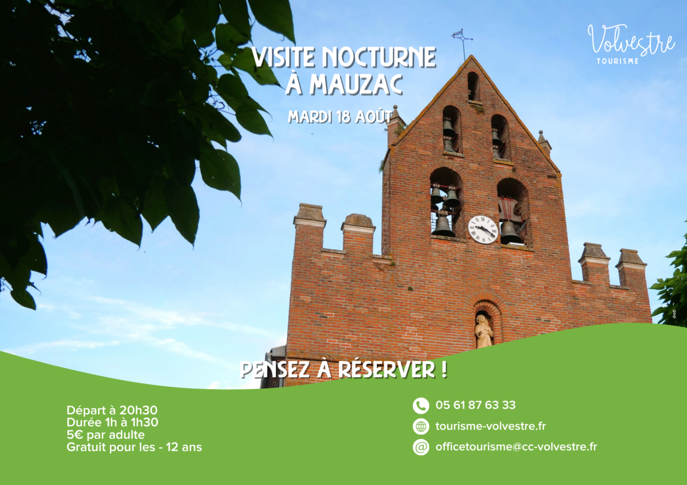 VISITE NOCTURNE MAUZAC  Mauzac