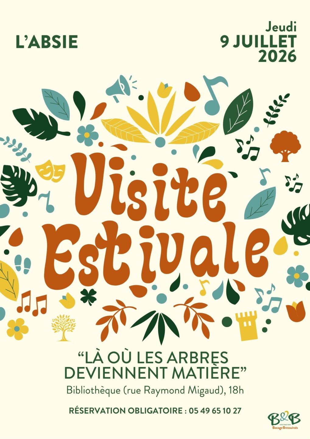Visites Estivales 2026 Là où les arbres deviennent matière L’Absie Rue Raymond Migaud L’Absie