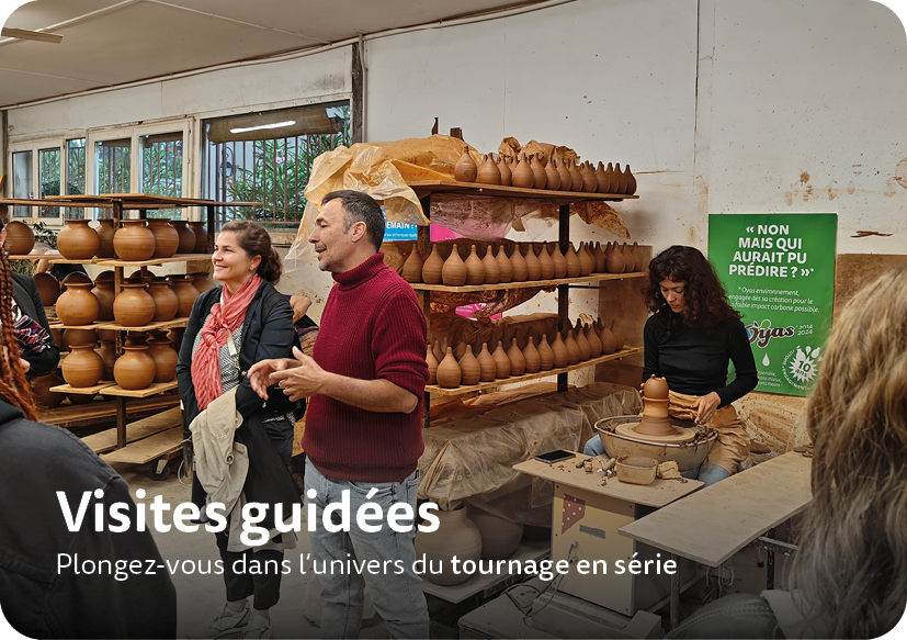 VISITES GUIDÉES DANS NOTRE MANUFACTURE DE POTERIES D’ARROSAGE OYAS®  Saint-Jean-de-Fos