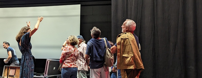 Visitez les coulisses du théâtre La Dolce Vita ! Théâtre La Dolce Vita Andernos-les-Bains