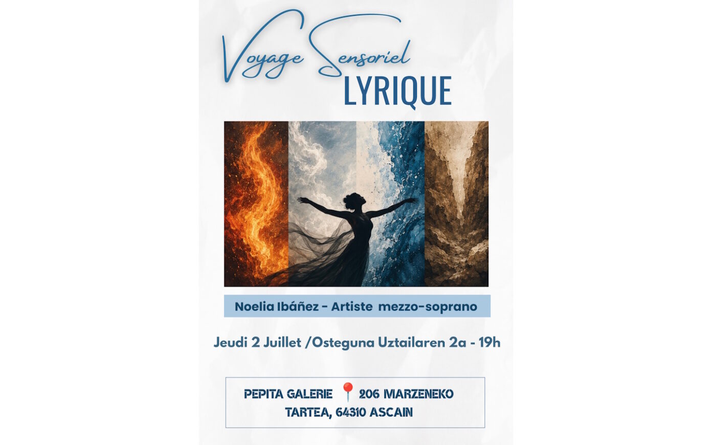 Voyage sensoriel Pepita Galerie Ascain
