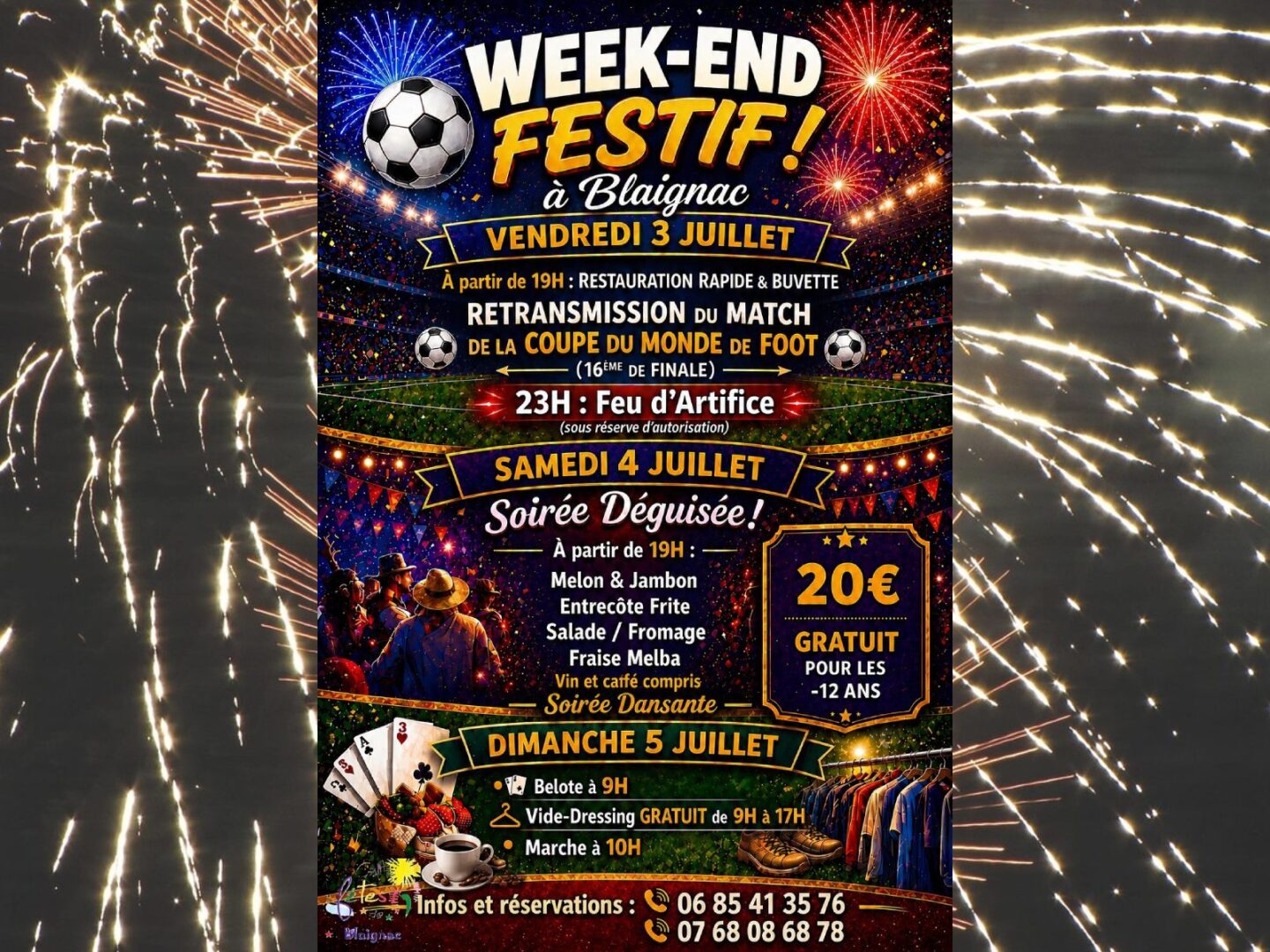 Weekend festif Blaignac