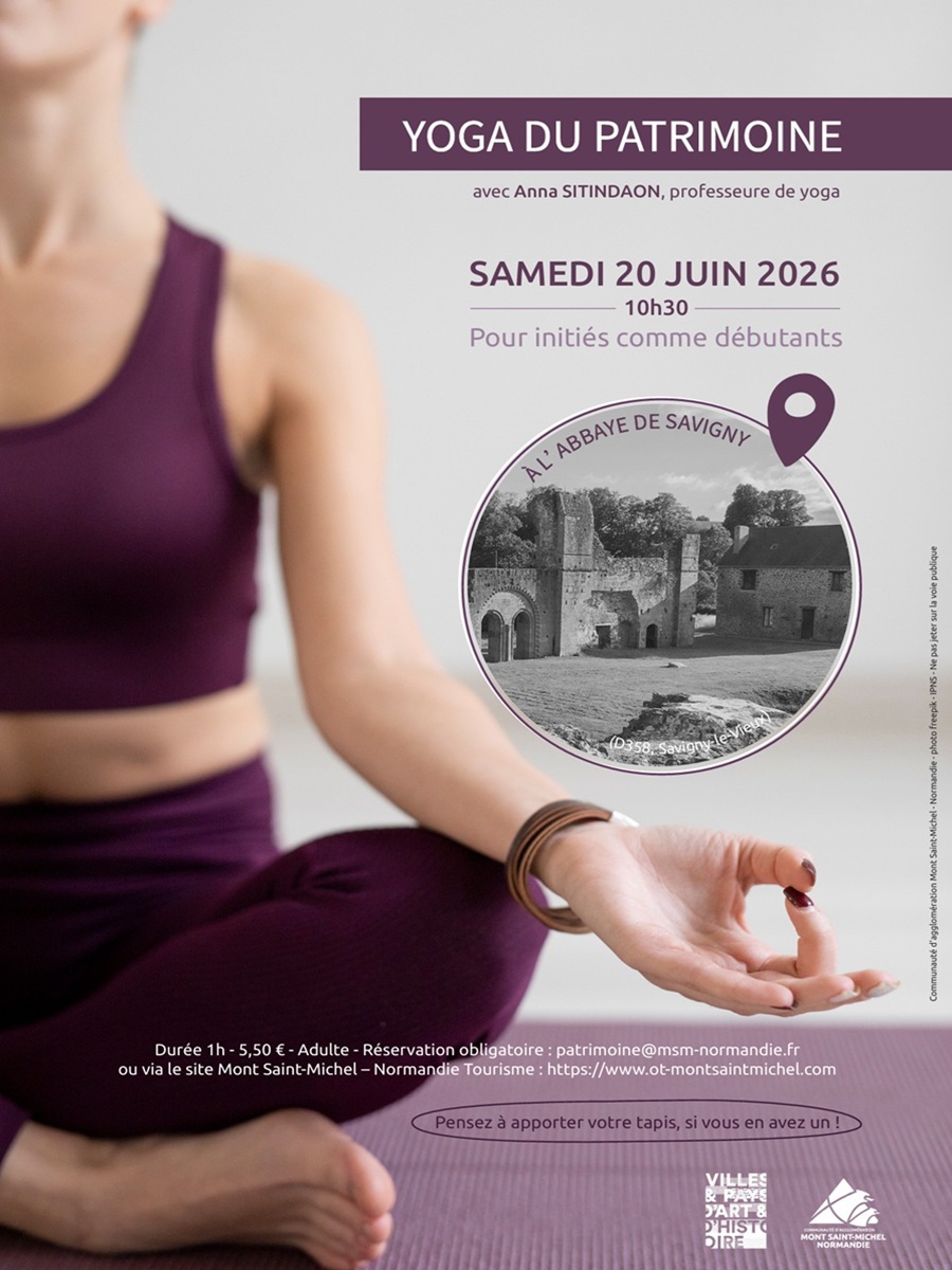 Yoga du patrimoine Savigny-le-Vieux