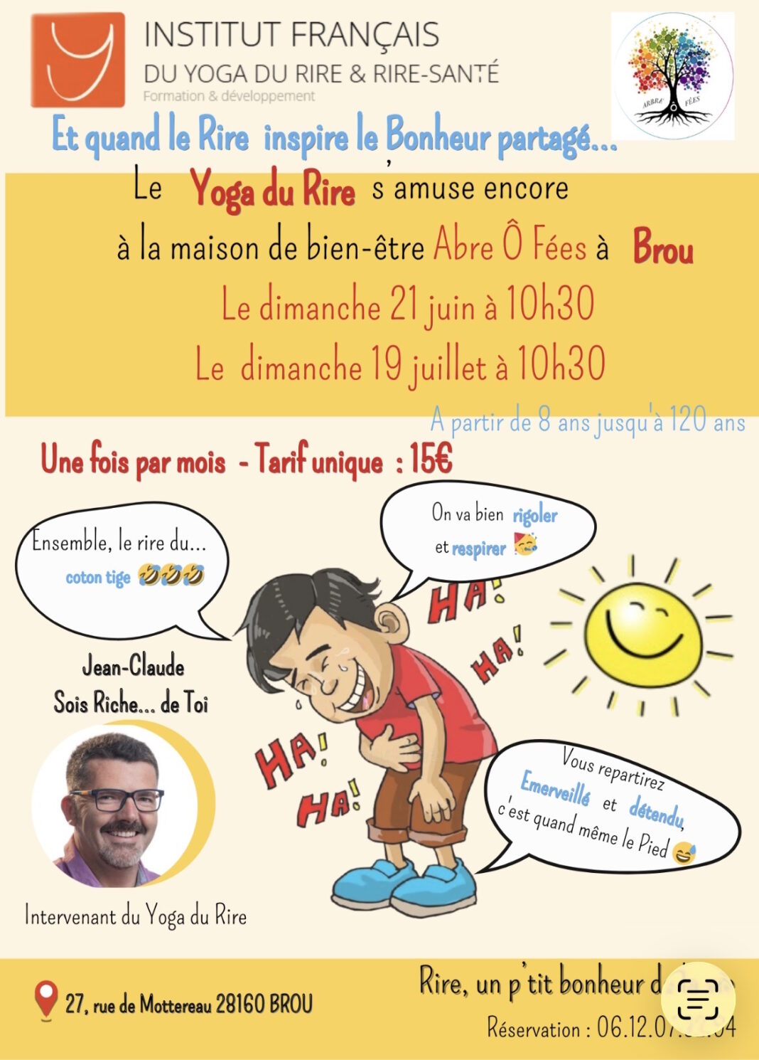 Yoga du Rire Brou