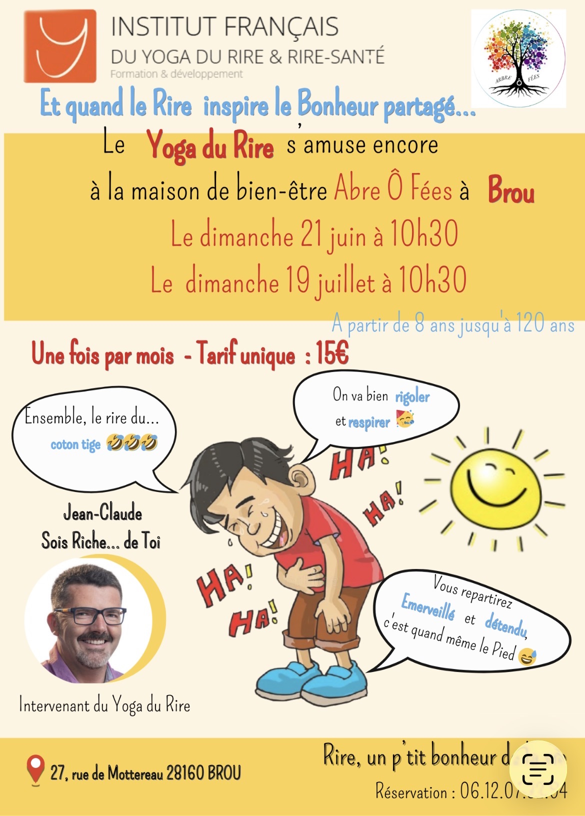 Yoga du Rire  Brou
