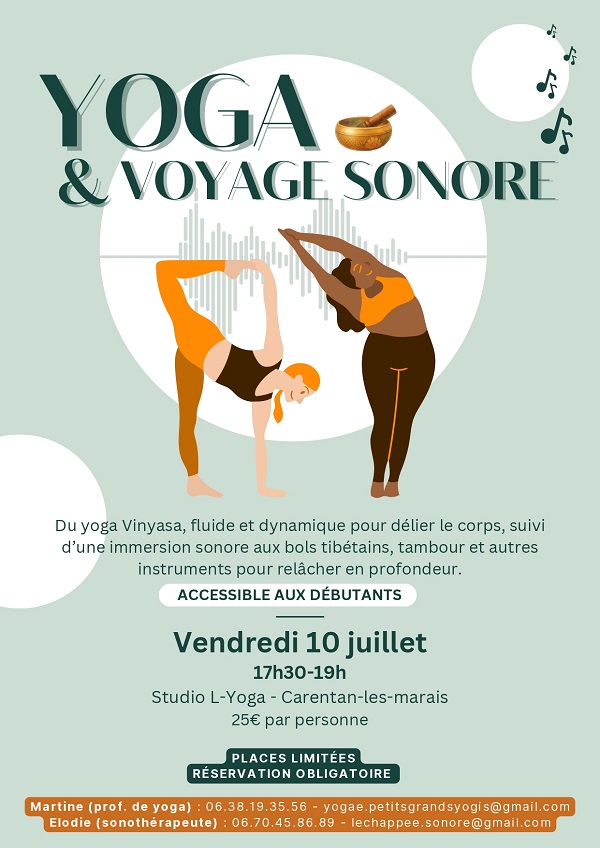 Yoga & voyage sonore  Carentan-les-Marais
