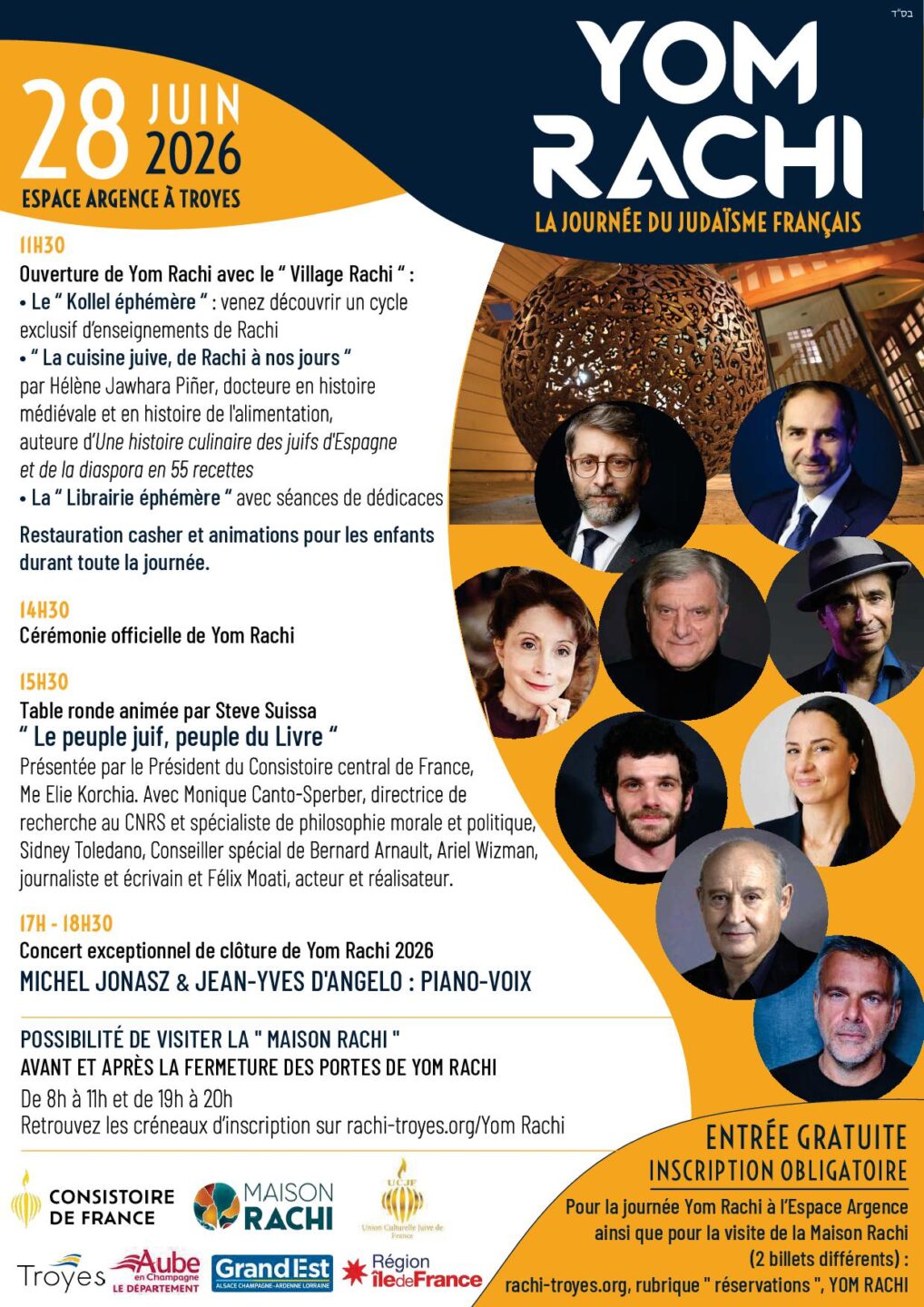 Yom Rachi, La journée du judaïsme français Troyes