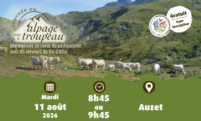 04 – Journée en alpage dans la Vallée de la Blanche, Journée en alpage – Parking Col du Fanget, Auzet (04), Auzet