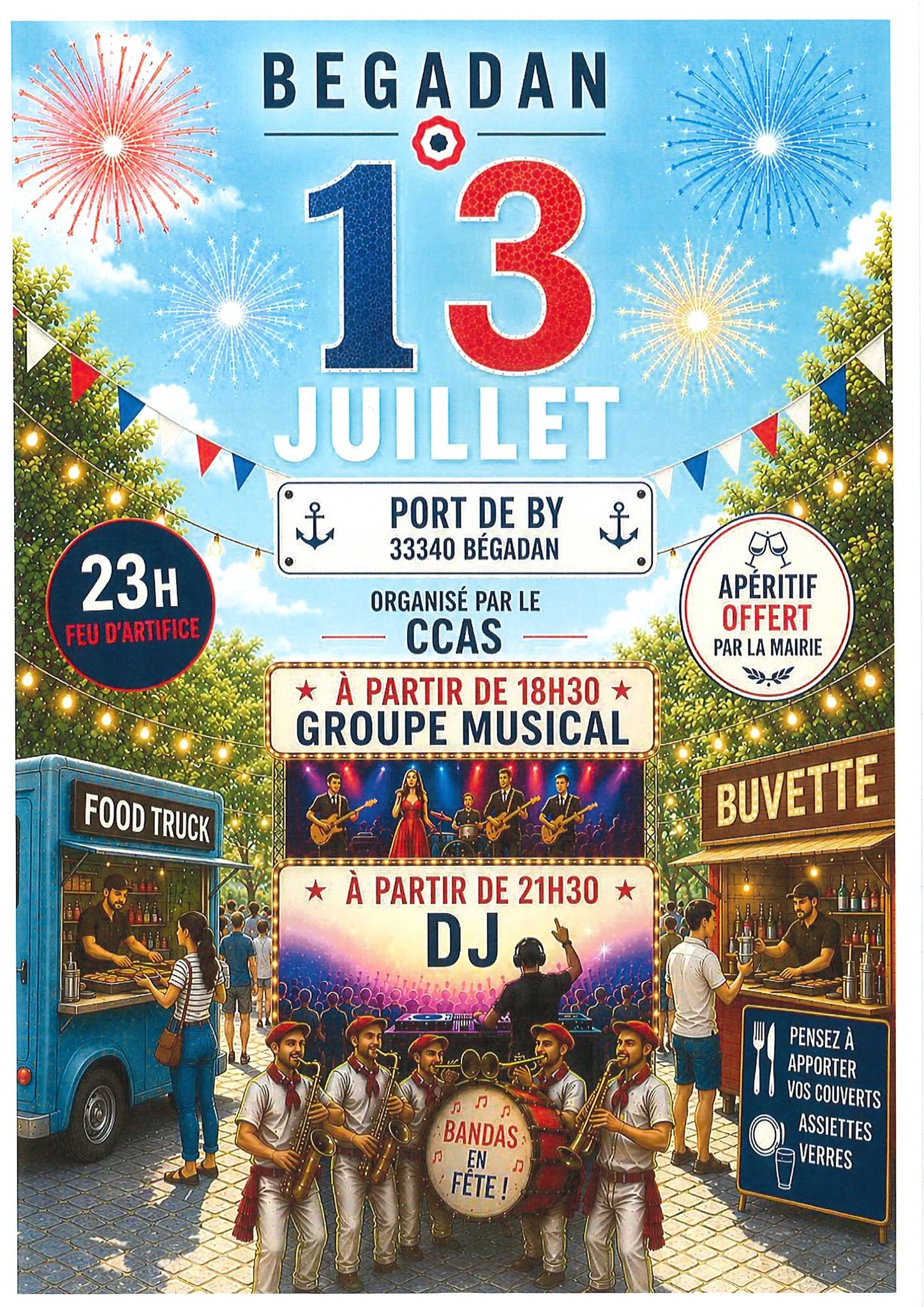 13 juillet au port de By Bégadan 2026-07-13