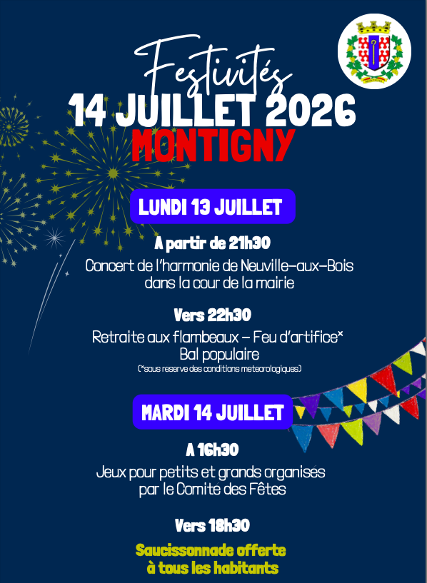 14 juillet Montigny