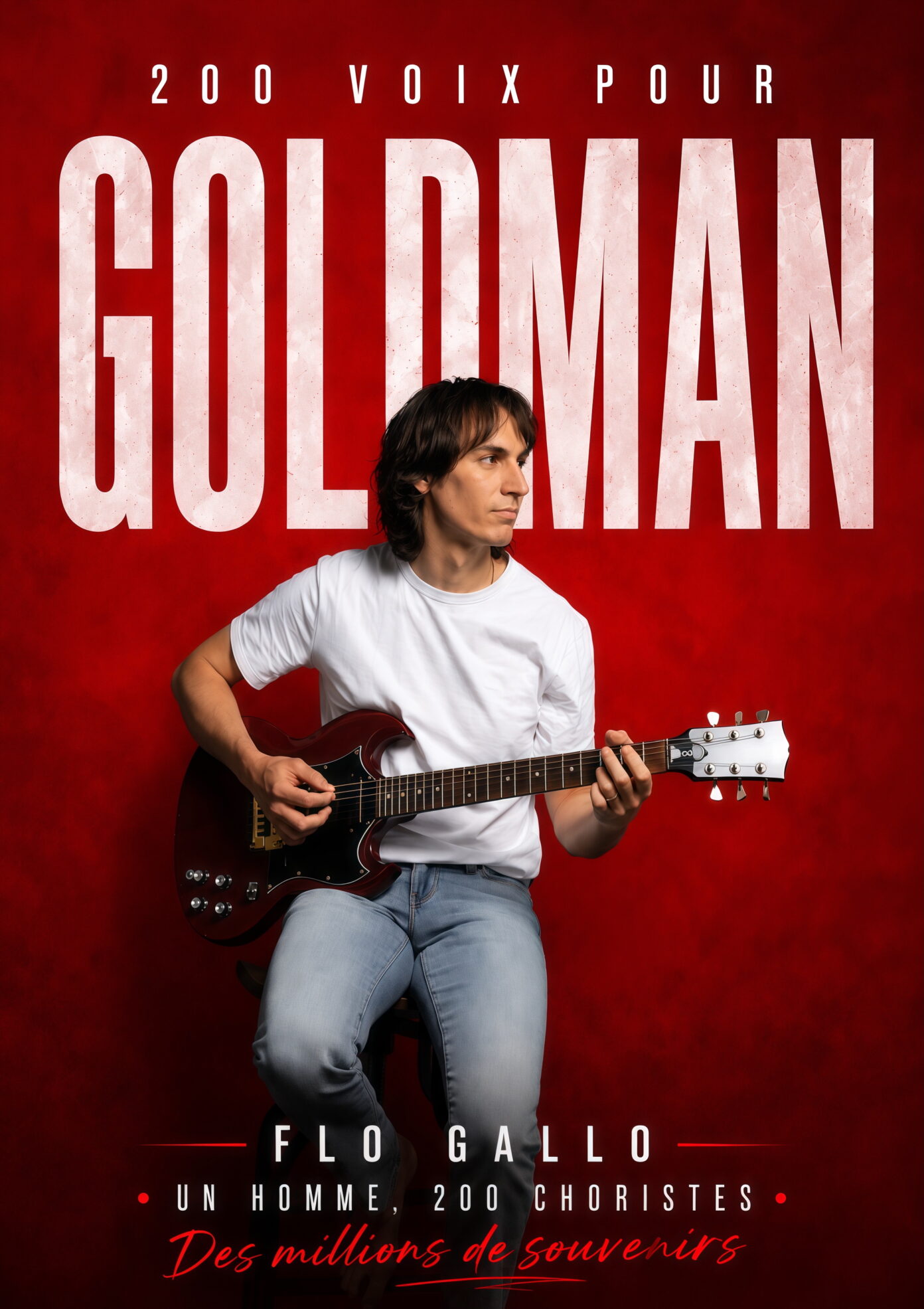 200 voix pour Goldman Théâtre Olympia Arcachon
