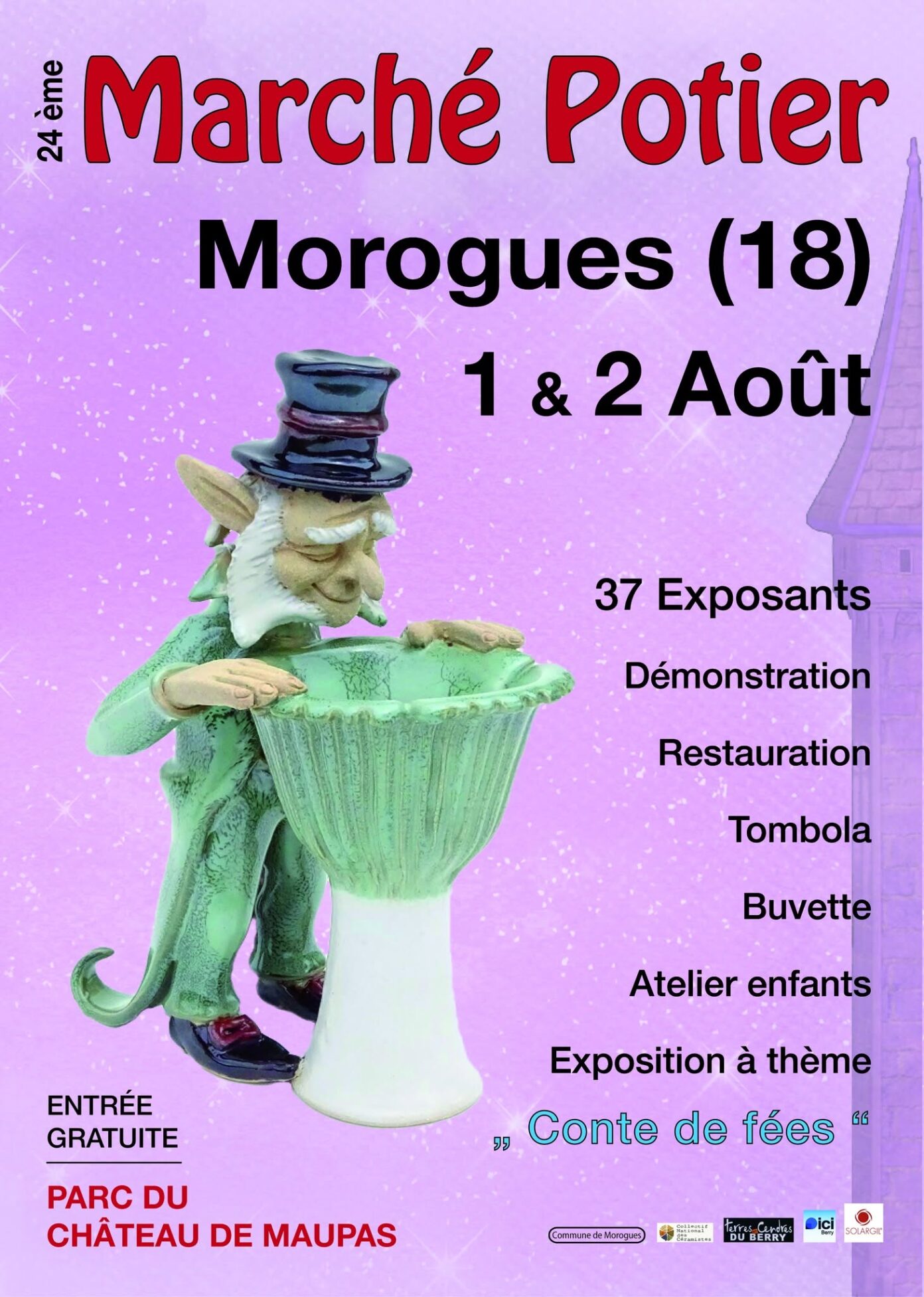 24 ème Marché Potier de Morogues  Morogues
