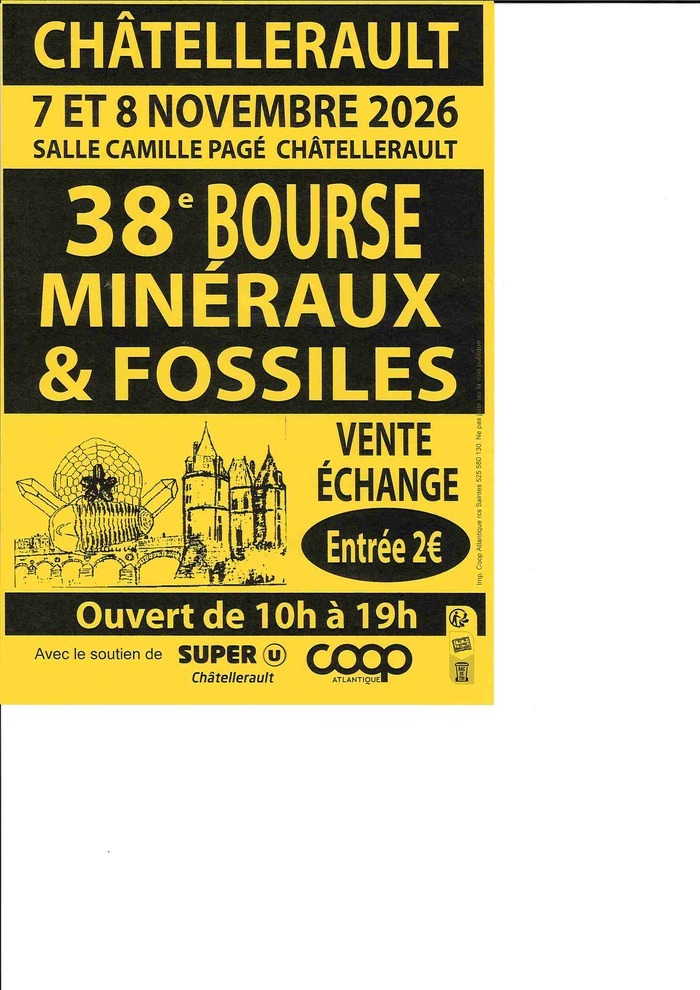 38ème Bourse-Exposition Minéraux