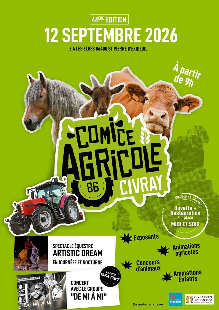 44ème Comice Agricole de Civray  Civray