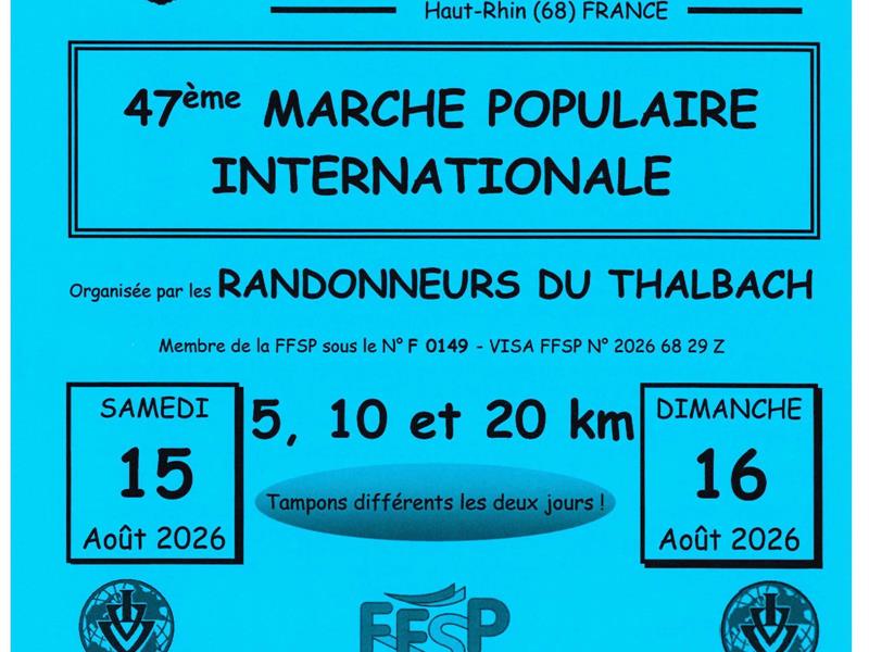 47ème Marche populaire internationale Jettingen