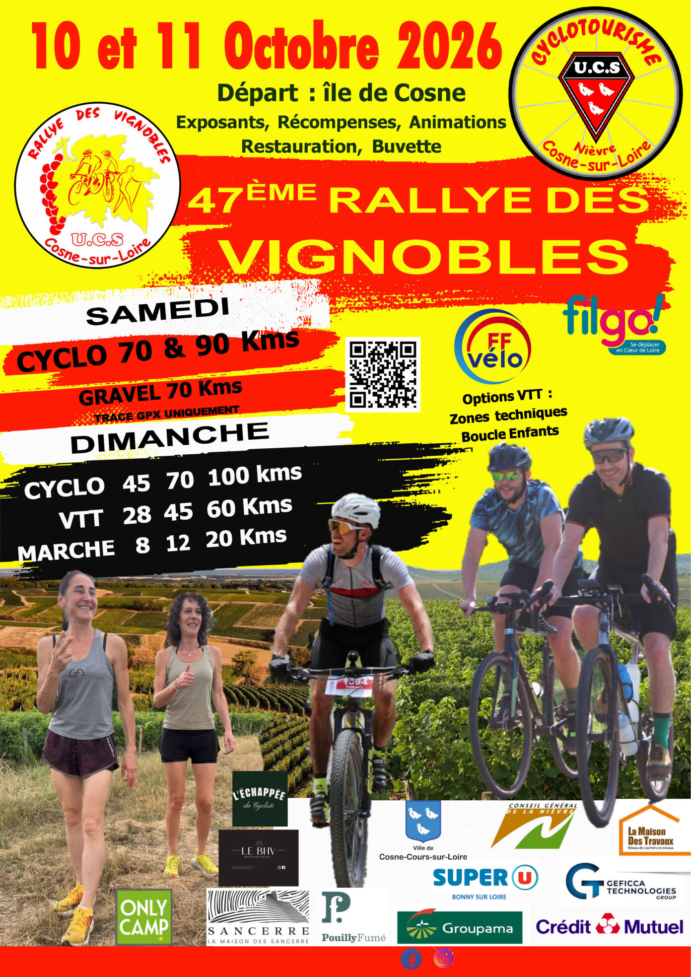 47ème Rallye des Vignobles Cosne Pouilly Sancerre Bannay