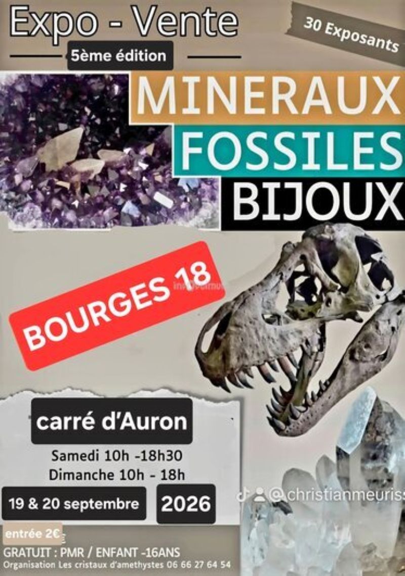 5ème Salon des Minéraux  Bourges